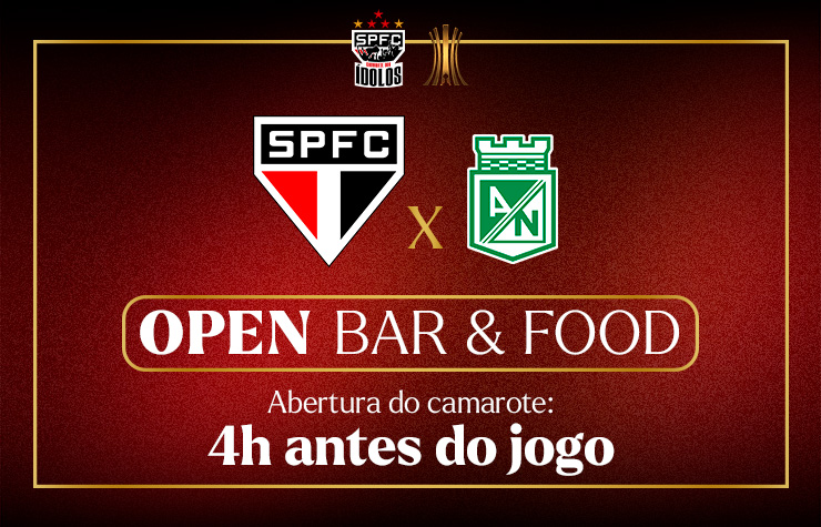 CAMAROTE DOS ÍDOLOS – SÃO PAULO x ATLETICO NACIONAL