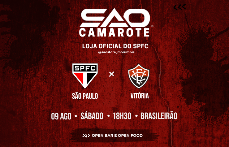 CAMAROTE SAO – SPFC x VITORIA