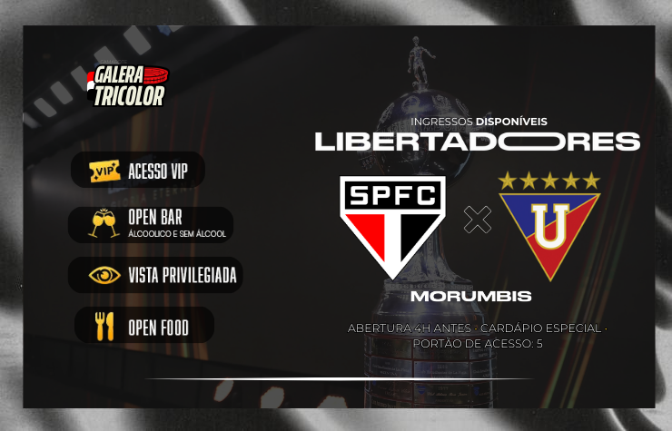  CAMAROTE GALERA TRICOLOR – SPFC X LDU