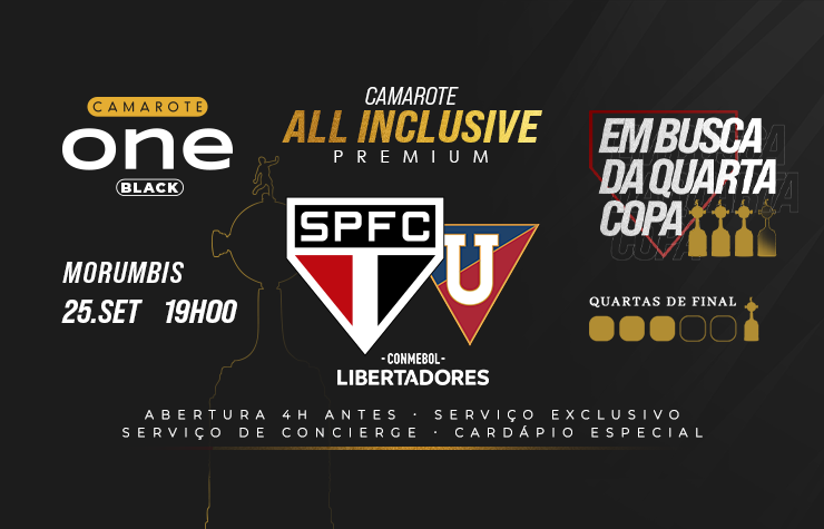 CAMAROTE ONE BLACK - SPFC x LDU