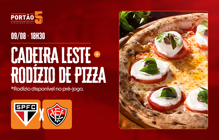 PIZZARIA PORTÃO 5– SPFC X VITÓRIA