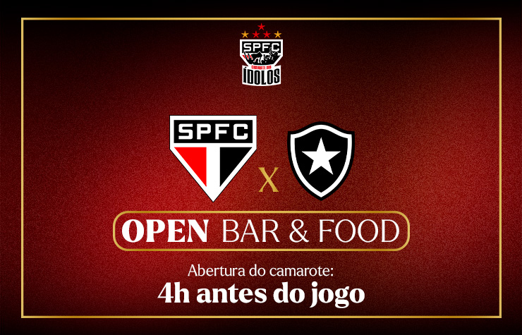 CAMAROTE DOS ÍDOLOS – SÃO PAULO x BOTAFOGO