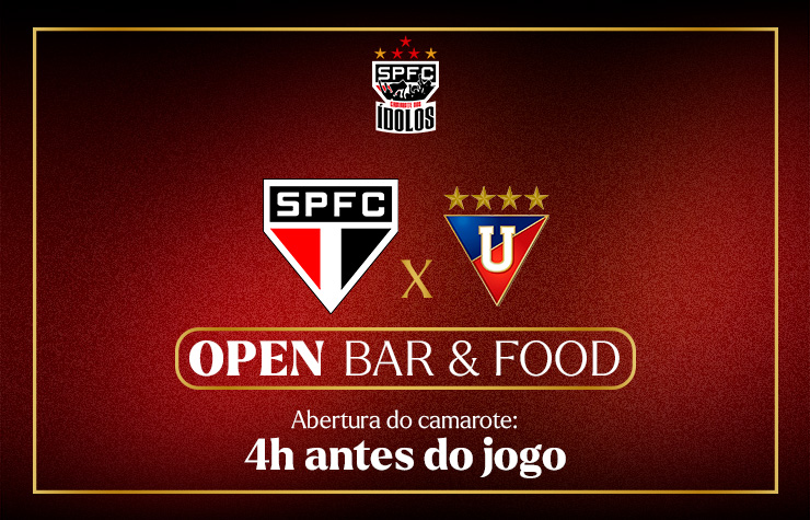 CAMAROTE DOS ÍDOLOS – SPFC x LDU