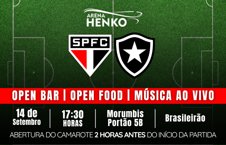 ARENA HENKO – SÃO PAULO x BOTAFOGO