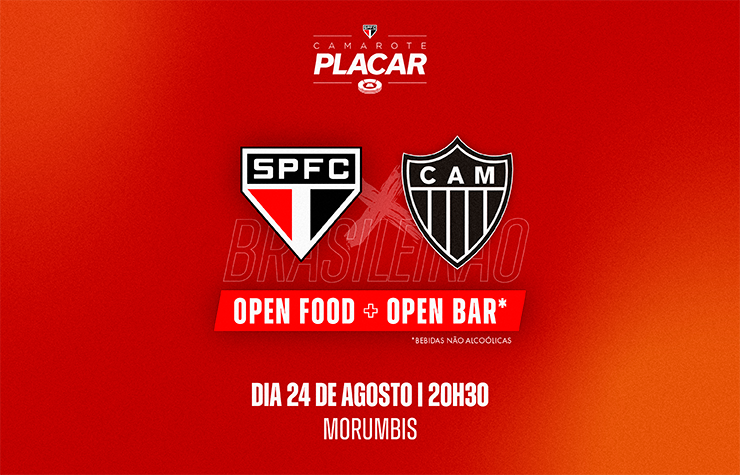  CAMAROTE PLACAR – SPFC x ATLETICO - MG