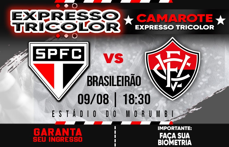  CAMAROTE EXPRESSO TRICOLOR – SPFC X VITORIA