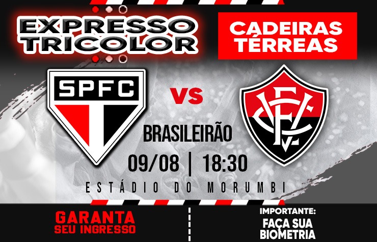  CADEIRA EXPRESSO TRICOLOR – SPFC X VITORIA