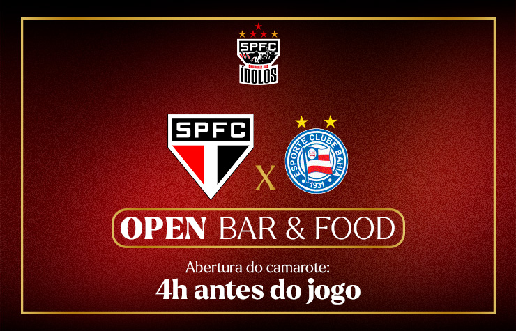 CAMAROTE DOS ÍDOLOS – SPFC x BAHIA