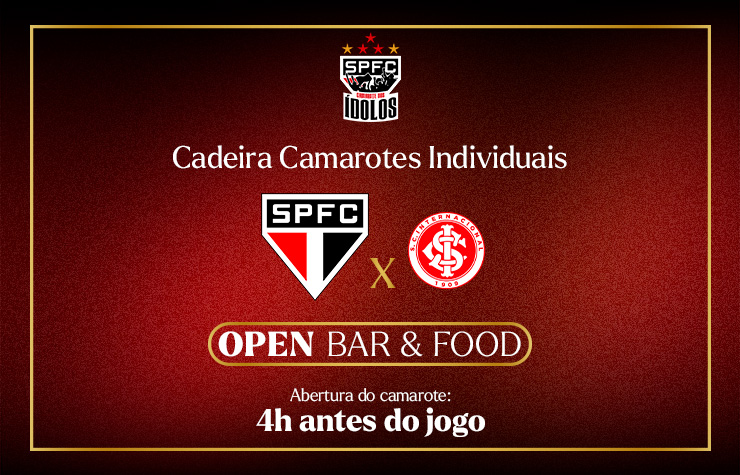 CAMAROTE DOS ÍDOLOS 01– SPFC x INTERNACIONAL