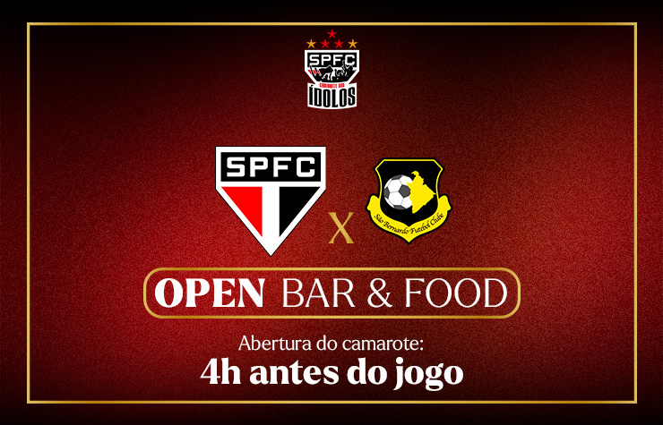 CAMAROTE DOS ÍDOLOS – SPFC x SÃO BERNARDO