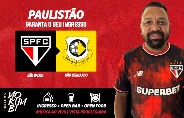 CAMAROTE RESENHA MORUMBI - SPFC X SÃO BERNARDO