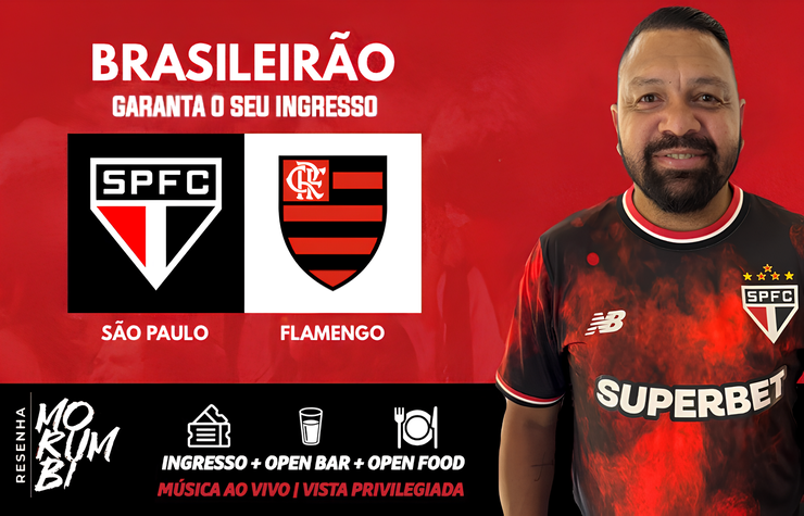  CAMAROTE RESENHA MORUMBI - SPFC X FLAMENGO