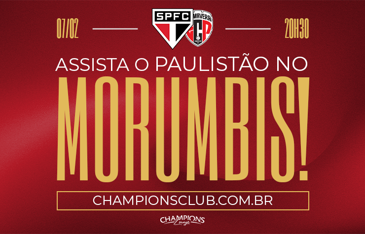 CAMAROTE CHAMPIONS LOUNGE – SPFC X PRIMAVERA