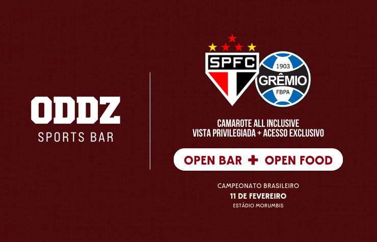 CAMAROTE ODDZ SPORTS BAR - SPFC X GREMIO