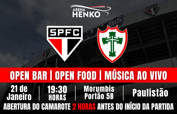 ARENA HENKO – SPFC x PORTUGUESA