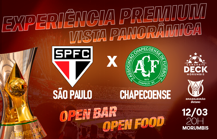 CAMAROTE DECK MORUMBIS SPFC X CHAPECOENSE