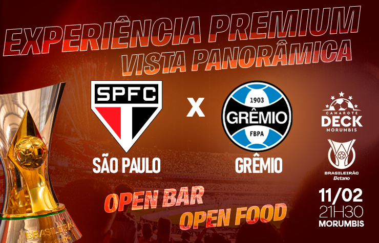 CAMAROTE DECK MORUMBIS SPFC X GREMIO