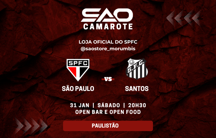  CAMAROTE SAO – SPFC x SANTOS