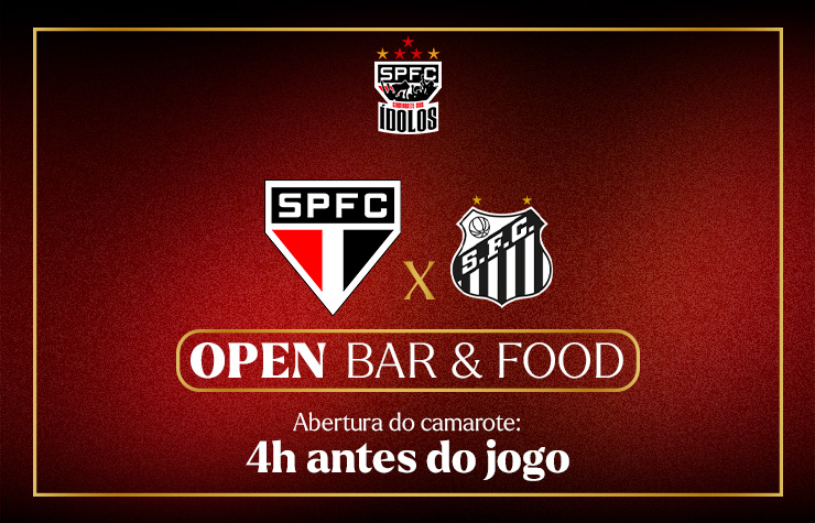 CAMAROTE DOS ÍDOLOS – SPFC x SANTOS