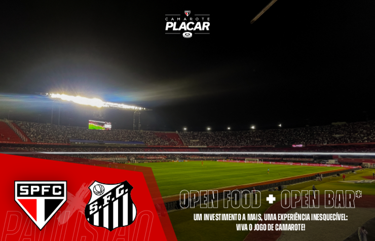 CAMAROTE PLACAR – SPFC X SANTOS