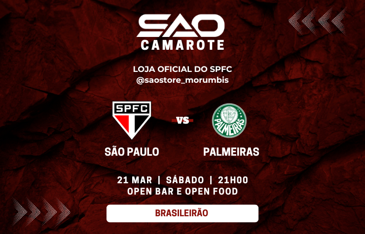 CAMAROTE SAO – SPFC x PALMEIRAS
