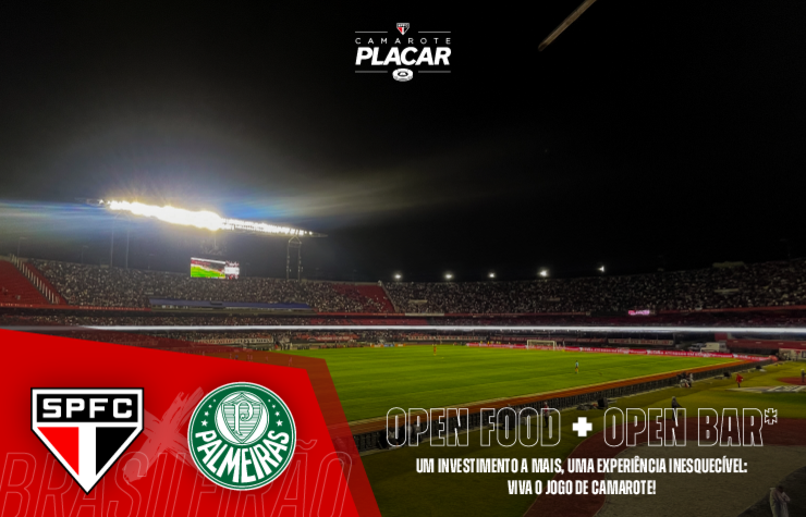  CAMAROTE PLACAR – SPFC X PALMEIRAS