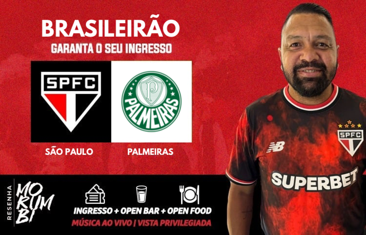 CAMAROTE RESENHA MORUMBI - SPFC X PALMEIRAS