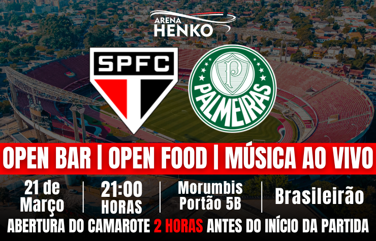  ARENA HENKO – SPFC x PALMEIRAS