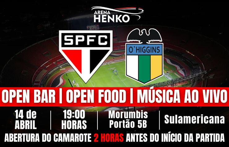 ARENA HENKO – SPFC x O’HIGGINS