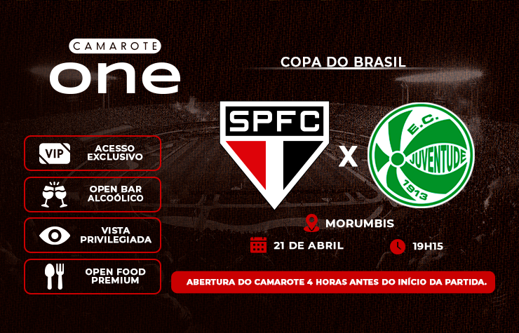  CAMAROTE ONE – SPFC x JUVENTUDE