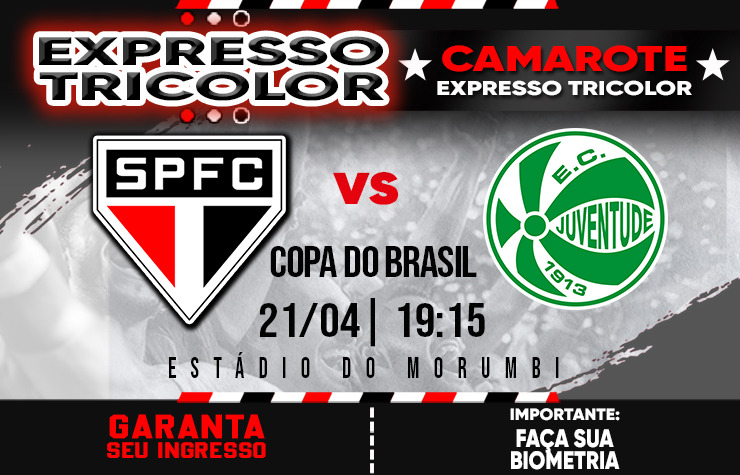 CAMAROTE EXPRESSO TRICOLOR – SPFC X JUVENTUDE