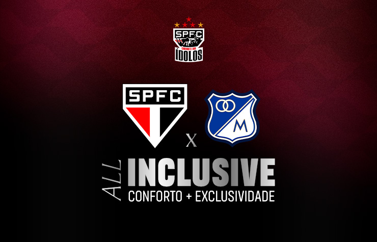 CAMAROTE DOS ÍDOLOS – SPFC x MILLIONARIOS