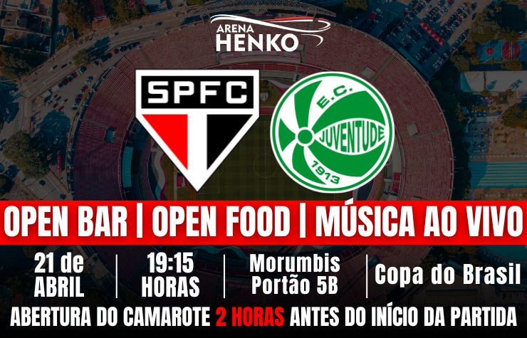  ARENA HENKO – SPFC x JUVENTUDE