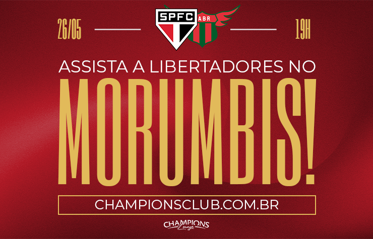 CAMAROTE CHAMPIONS LOUNGE – SÃO PAULO X BOSTON RIVER