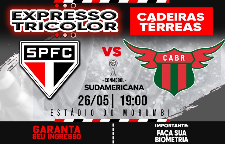 CADEIRA EXPRESSO TRICOLOR – SPFC X BOSTON RIVER
