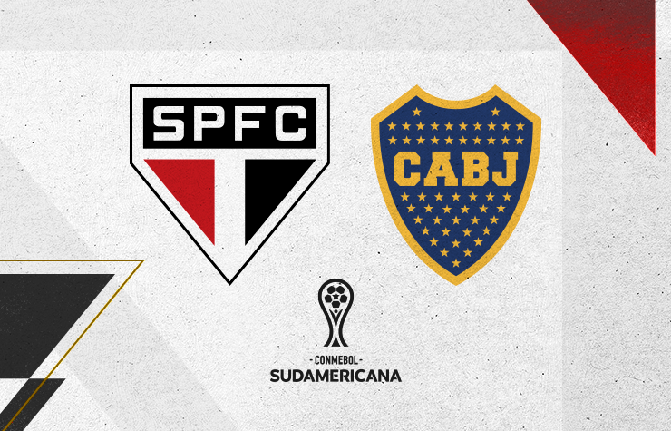 SÃO PAULO FC x BOCA JUNIORS-ARG – COPA CONMEBOL SULAMERICANA 2026
