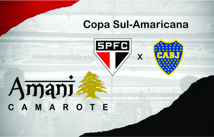 CAMAROTE AMANI – SPFC X BOCA JUNIORS