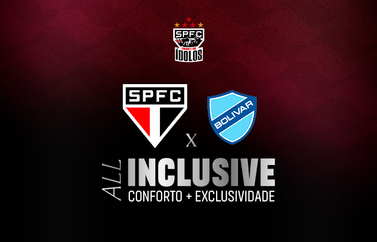 CAMAROTE DOS ÍDOLOS - SÃO PAULO FC x BOLÍVAR