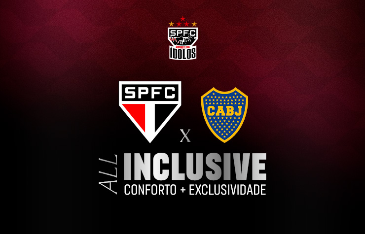 CAMAROTE DOS ÍDOLOS- SÃO PAULO X BOCA JUNIORS