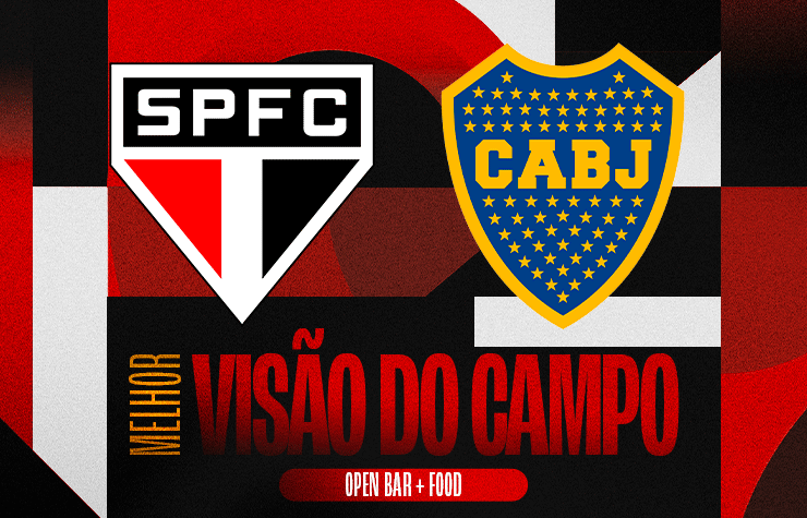 CAMAROTE PLACAR – SÃO PAULO X BOCA JUNIORS